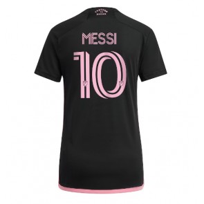 Inter Miami Lionel Messi #10 Koszulka Wyjazdowych Kobiety 2023-24 Krótki Rękaw